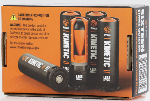 BYRNA LESS THAN LETHAL 12GA – 2.5″ 10RD 50BX/CS
