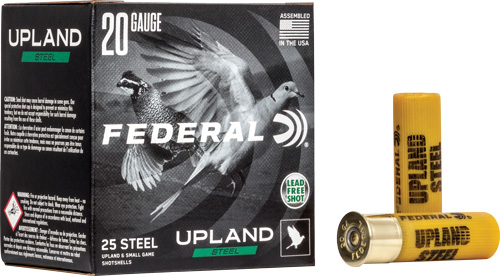 FEDERAL UPLAND 20GA 2.75″ – 7/8OZ #7.5 1500FPS 25RD 10BX/C