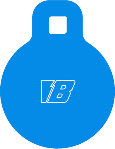 BASH TARGET AR500 GONG TARGET – ROUND 3″-1/2″ THICK