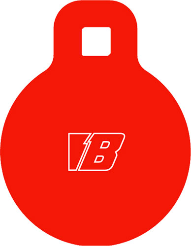 BASH TARGET AR500 GONG TARGET – ROUND 4″-5/16″ THICK