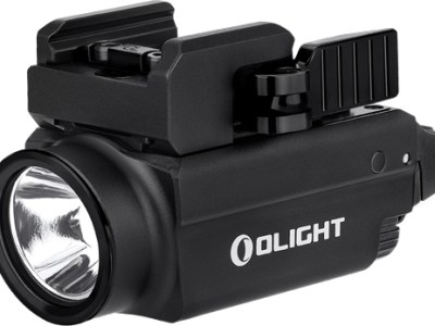 OLIGHT BALDR S TACTICAL LIGHT – RAIL MOUNT BLUE LASER BLACK