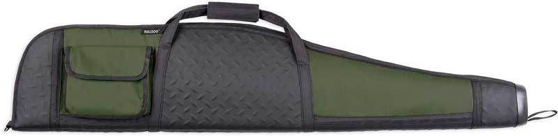 BULLDOG ARMOR RIFLE CASE 48″ – GREEN W/ BLK EXTRA THICK PAD
