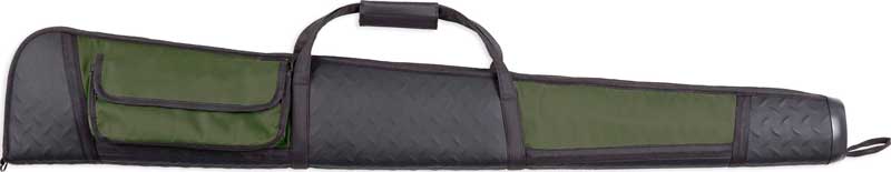 BULLDOG ARMOR SHOTGUN CASE 52″ – GREEN W/ BLK EXTRA THICK PAD