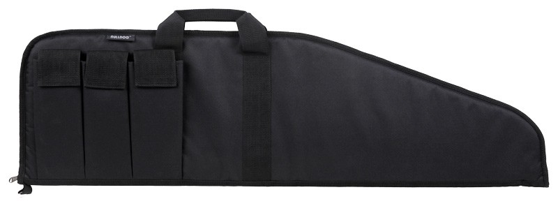 BULLDOG PITBULL TACTICAL CASE – 43″ BLACK W/ 3 MAG HOLDERS