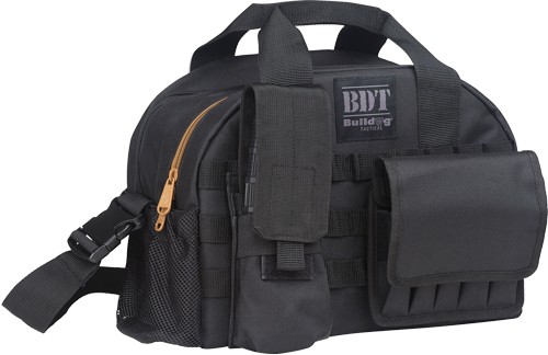 BULLDOG TACTICAL RANGE BAG W/ – MOLLE MAG POUCHES BLACK