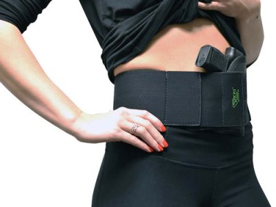 STICKY BELLY BAND LRGE 43-65″ – WORKS W/ STICKY HOLSTERS BLK