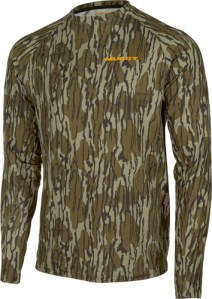 MUDDY BASE LAYER CREW TOP – MO BOTTOMLAND LARGE