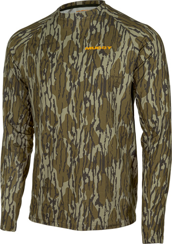 MUDDY BASE LAYER CREW TOP – MO BOTTOMLAND X-LARGE