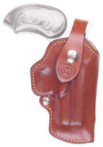 BOND ARMS BELT LOOP HOLSTER RH – 3.5″ W/FULL TRIGGER GUARD TAN