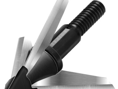 QAD EXODUS BROADHEAD 125GR – 1.25″ CUT SWEPT BLADE 3PK