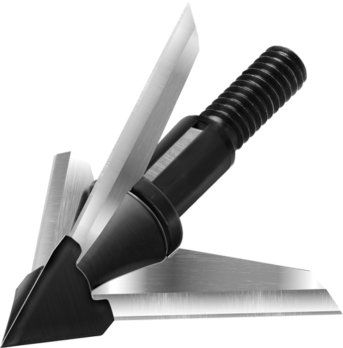 QAD EXODUS BROADHEAD 125GR – 1.25″ CUT SWEPT BLADE 3PK