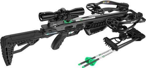 CENTERPOINT XBOW HELLION 400 – ADJUSTABLE STOCK 400FPS BLACK