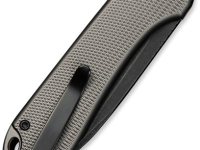 CIVIVI KNIFE ELEMENTUM II 2.9″ – DAIMOND PATTERN GRAY/BLACK