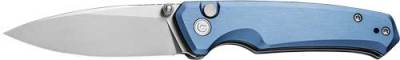 CIVIVI KNIFE ALTUS 2.97″ BLUE/ – STONEWASH BUTTON LOCK