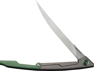 CIVIVI KNIFE SHAWKA 5.81″ – GREY GREEN FOLDING FILLET KNF