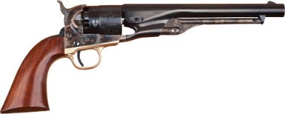 CIMARRON 1860 ARMY CUT FOR – STOCK 44 CALIBER 8″ WALNUT
