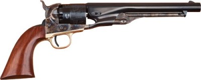 CIMARRON 1860 ARMY CIVILIAN – 44 CALIBER 8″ WALNUT