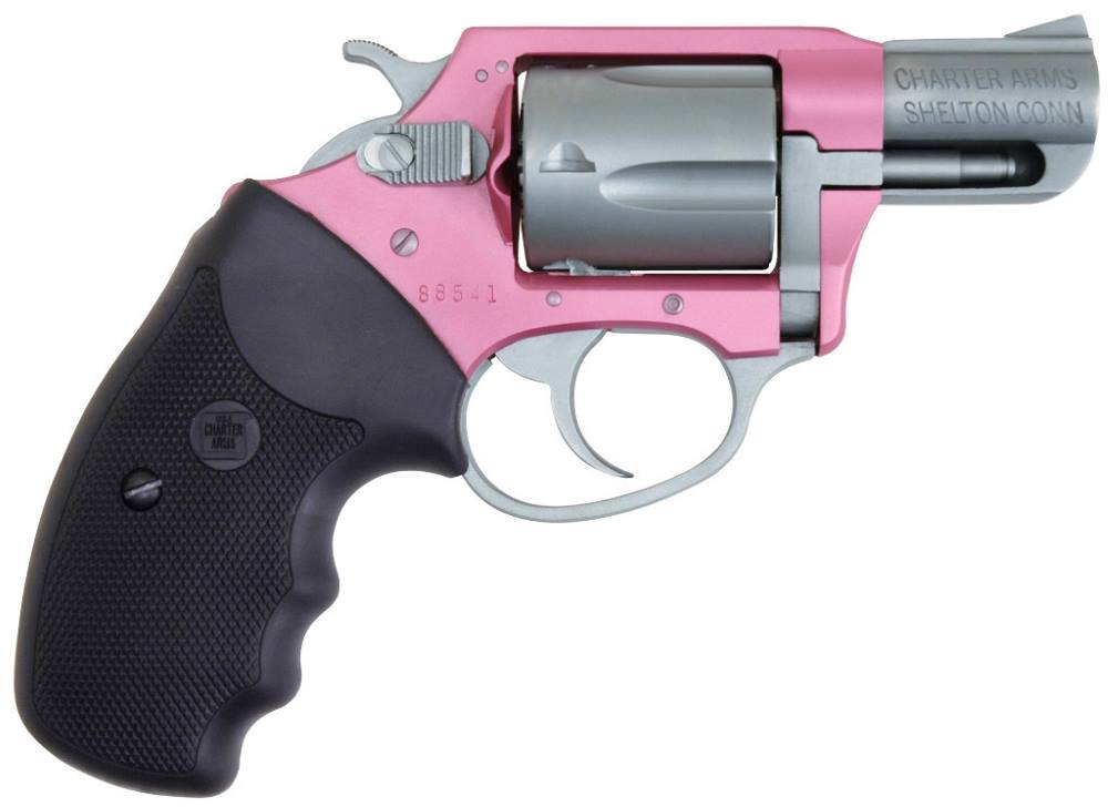 CHARTER ARMS SOUTHPAW 38SPC PINK/SS 2″
