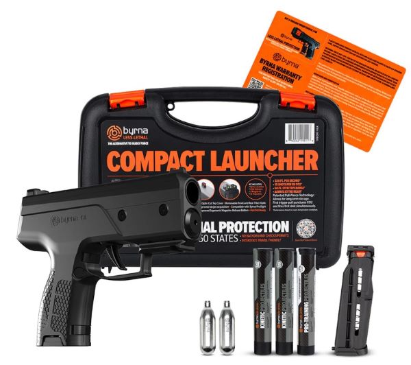 BYRNA CL UNIVERSAL KIT STEEL – GRAY W/2 MAGS & PROJTL 61 CAL