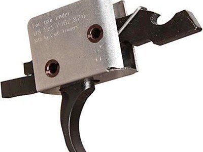CMC TRIGGER AR15 SINGLE STAGE – CURVED 2-2.5LB
