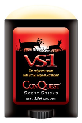 CONQUEST SCENTS DEER LURE – VS-1 ESTRUS 2.5OZ STICK