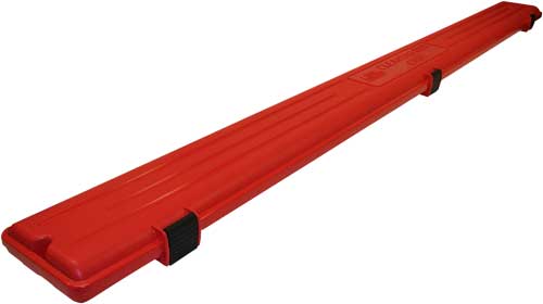 MTM GUN CLEANING ROD CASE RED – HOLDS 4 RODS UP TO 47.5″ LONG