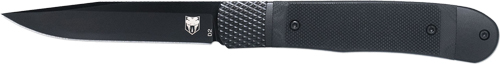 COBRATEC TRAPPER HIDDEN – RELEASE 3.12″ BLACK G-10 HNDLE