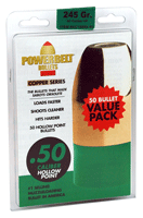 CVA POWERBELT BULLETS HP – 50 CALIBER 245GR 50-COUNT