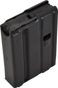 D&H TACTICAL MAGAZINE 450BUSH – 4RD BLK W/LASER LOGO AR15