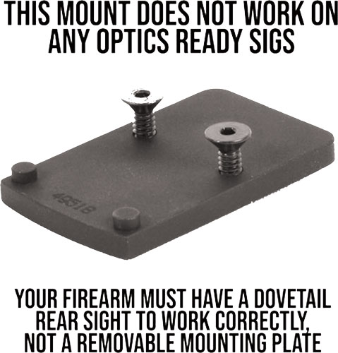 EGW SCOPE MOUNT TRIJICON RMR – FOR SIG P220-229 & 320 BLACK
