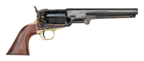 TRADITIONS BP REVOLVER 1851 – NAVY 7.5″ COLOR CASE/WALNUT