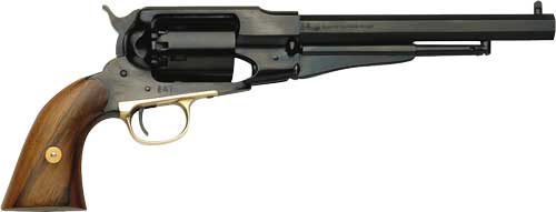 TRADITIONS BP REVOLVER 1858 – REMINGTON 8″ BLUED/WALNUT