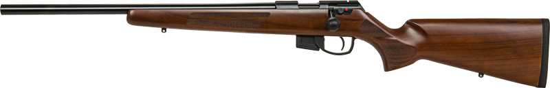 ANSCHUTZ 1761L D HB 22LR – 20″ BLUED/WALNUT CLASSIC LH