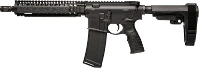 DANIEL DEF PISTOL MK18 W/BRACE – 5.56X45 1.03″ 32RD BLACK