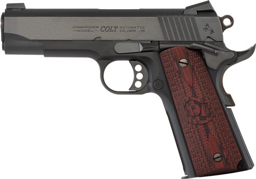 COLT LIGHTWEIGHT COMMANDER 9MM – 4.25″ 8RD ANODIZE BLUED