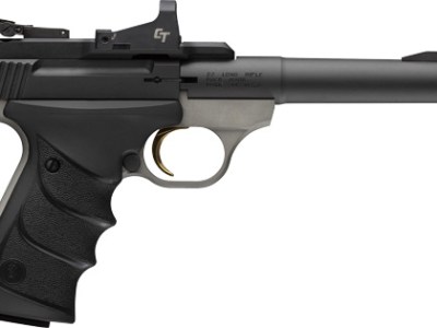BROWNING BUCK MARK PRACTICAL – 22LR 5.5″ BLK/GRAY W/RED DOT
