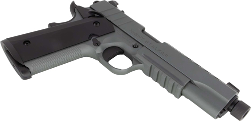 TISAS 1911 NIGHT STALKER 45ACP – 5″ THREADED BBL 8RD BLACK/GRY