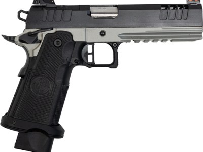 GLFA 1911DS SYNERGY 9MM 5″ 20 – RDS BLK SLIDE BULL SHARK FRAME