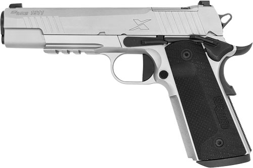 SIG 1911 X 45ACP 5″ XRAY3 – (2)8RD G10 STAINLESS STEEL