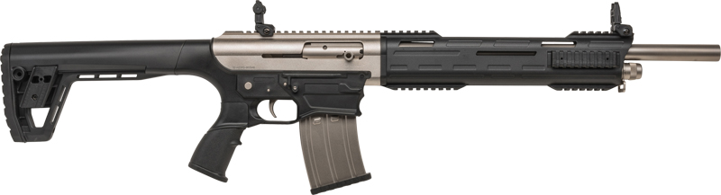 TOKAREV TAR 12P AR 12 12GA 3″ – 18.5″ 5RD BLACK NICKEL