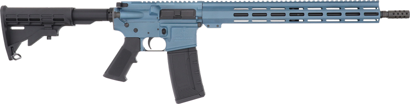 GLFA AR15 RIFLE 223 WYLDE – 16″ NIT BBL BLUE TITANIUM