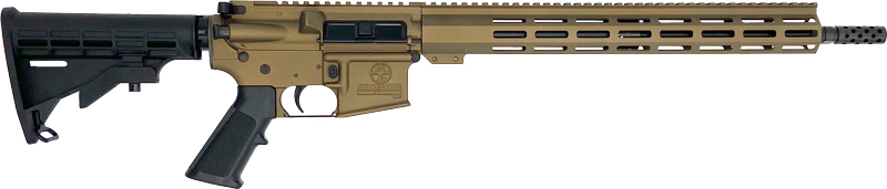 GLFA AR15 RIFLE 223 WYLDE – 16″ NIT BBL BRONZE