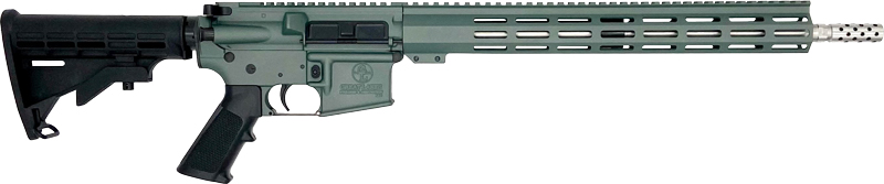 GLFA AR15 RIFLE 223 WYLDE – 16″ S/S BBL CHARCOAL GREEN