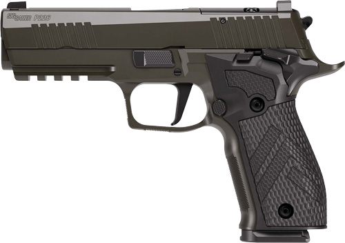 SIG P226X LEGION 9MM 4.4″ BULL – XRAY3 SAO (3)10RD HOGUE G10