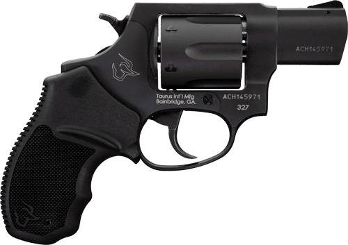 TAURUS 327 327 FED MAG 2″ FS – 6-SHOT MATTE BLACK RUBBER GRP