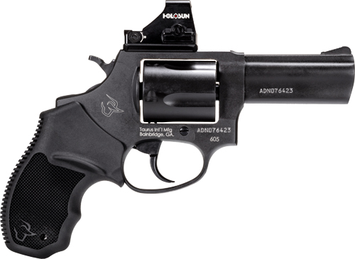 TAURUS 605 357MAG 3″ FS – 5-SHOT BLACK OPTIC READY