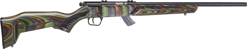 SAVAGE MARK II MINIMALIST – 22LR 18″ MATTE/GREEN LAMINATE