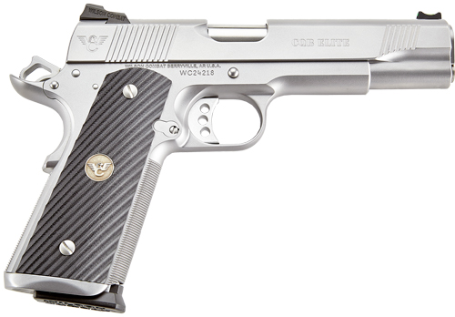 WILSON CQBE-FS-45-SS 45ACP 5″ – FS 8-SHOT STAINLESS BLAST BEAD