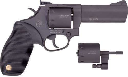 TAURUS 992 TRACKER COMBO – 22LR/22WMR 4″ AS BLACK