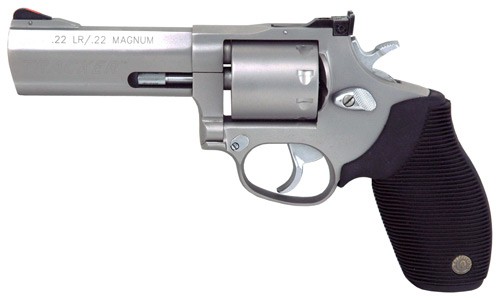 TAURUS 992 TRACKER COMBO – 22LR/22WMR 4″ AS MATTE SS